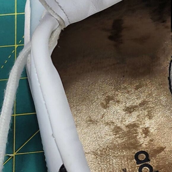 Adidas Stan Smith shiny white black snakeskin FV3422 10 - Picture 10 of 12